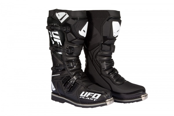 Motocross Obsidian boots black - Boots - BO009-K - Ufo Plast