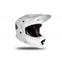 Motocross helmet Echus white glossy - Home - HE166 - Ufo Plast