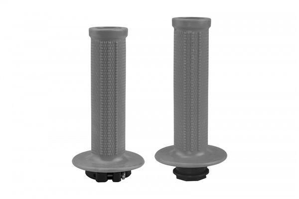 Motocross grips Lock-on Grips grey - Grips - MA01828-E - Ufo Plast