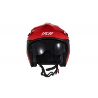 Sheratan cross jet helmet red - Helmets - HE13002-B - Ufo Plast