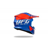 Casco motocross Intrepid blu e arancione - Caschi - HE13400-CF - Ufo Plast