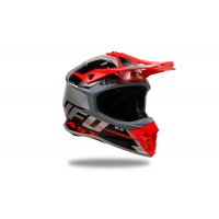Casco motocross Intrepid grigio - Caschi - HE13400-EB - Ufo Plast