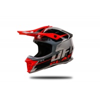 Casco motocross Intrepid grigio - Caschi - HE13400-EB - Ufo Plast