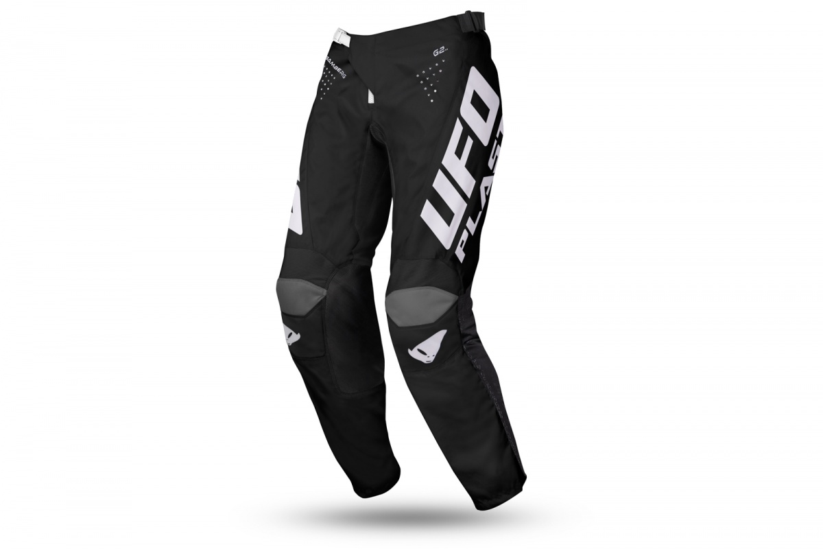 Pantalone Motocross Bamberg grigio e nero - Pantaloni - PX13001-KE - Ufo Plast