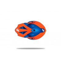 Casco motocross Intrepid blu e arancione - Caschi - HE13400-CF - Ufo Plast
