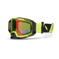 Motocross Wise Pro goggle neon yellow - Adult gear - GO13002-DK - Ufo Plast