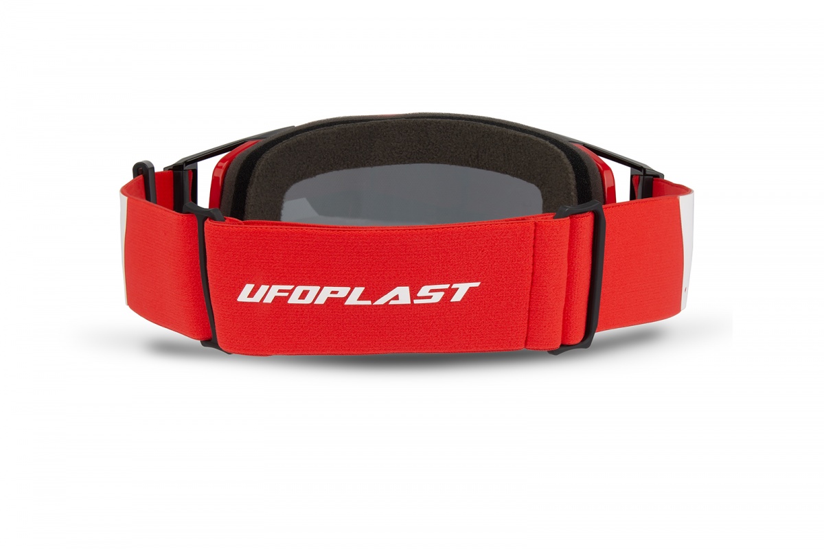 Occhiali motocross Wise Pro rosso - Abbigliamento adulto - GO13002-BW - Ufo Plast