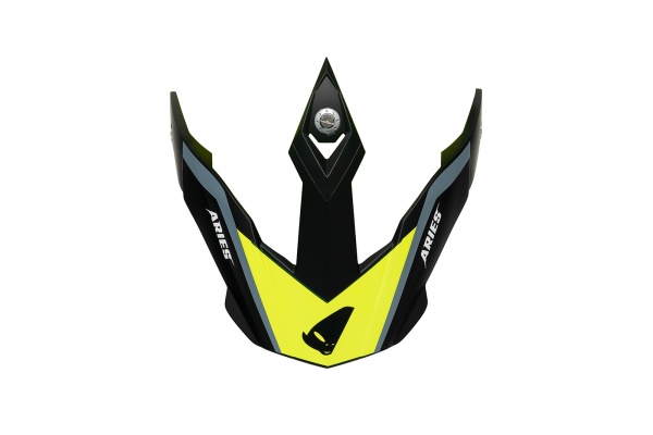 Frontino per HE13500 giallo e nero - Ricambi caschi - HR239-DK - Ufo Plast