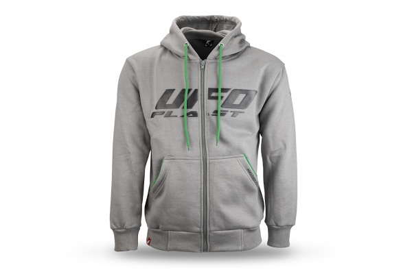 Grey Hodded sweatshirt - Sweatshirts - MG04543 - Ufo Plast